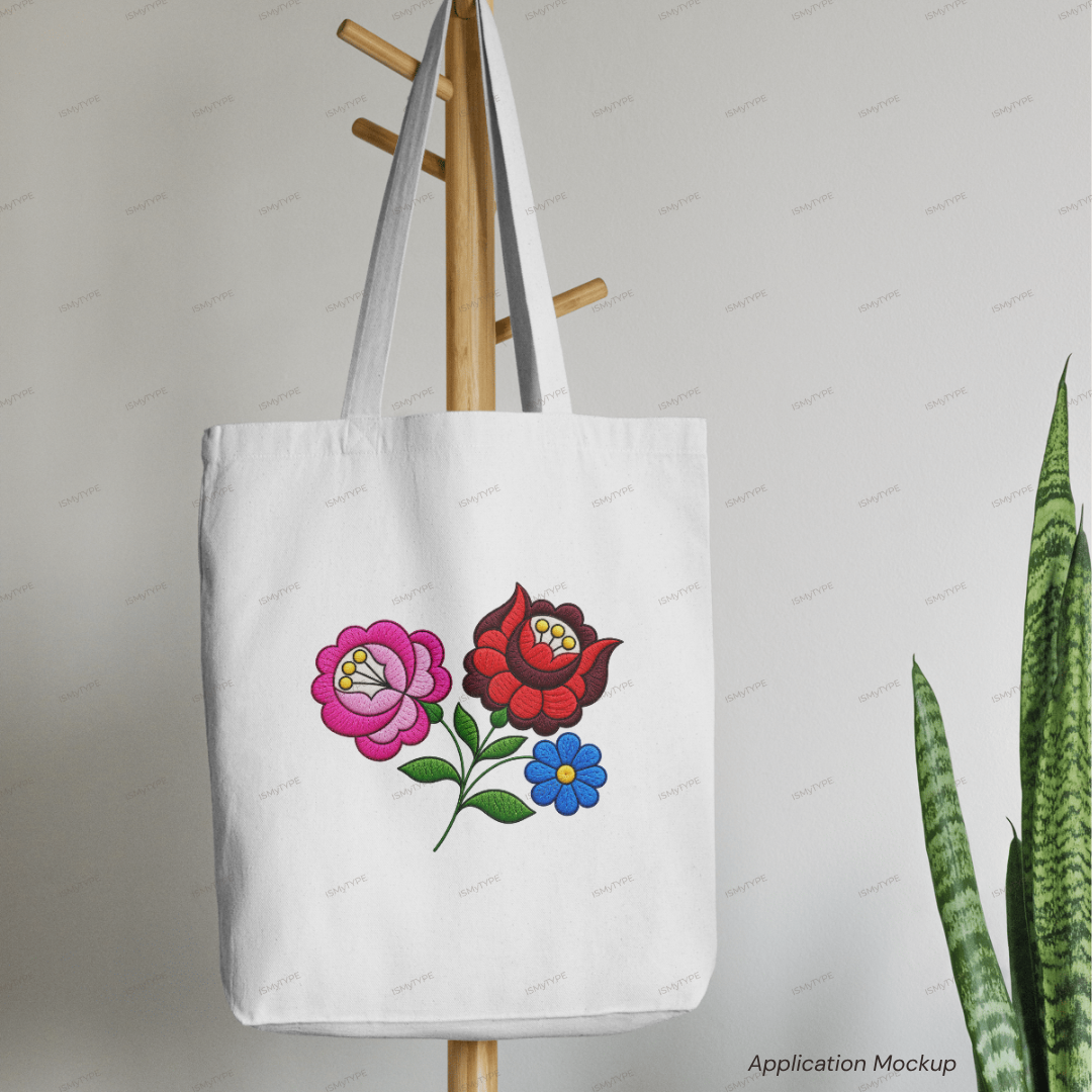20 Hungarian Kalocsa Embroidery Patterns – Digital Download