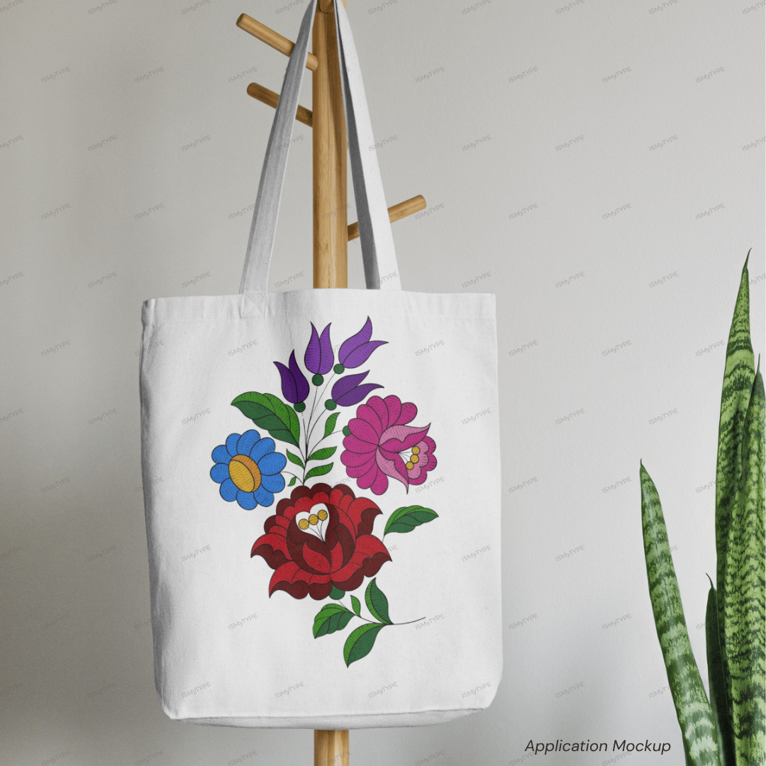 20 Hungarian Embroidery Patterns – Hand-Drawn Folk Floral Designs, Printable Digital Download, 400 DPI