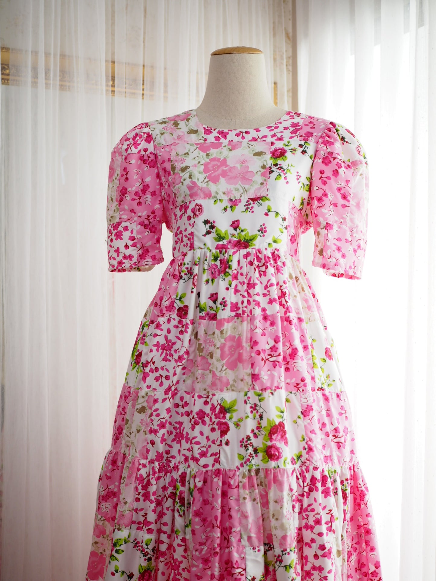 Baby Pink Flower Patchwork Doll — SOLD OUT