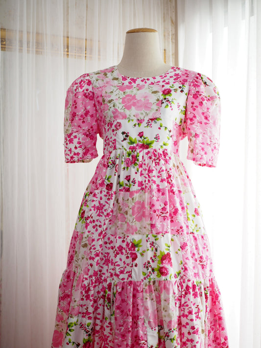 Baby Pink Flower Patchwork Doll — SOLD OUT